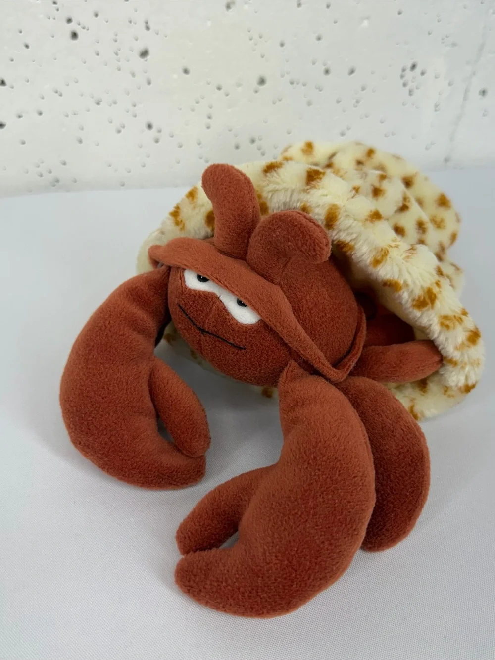 Mary Meyer Vintage 1993 Hermit Crab in Shell Plush Stuffed Animal